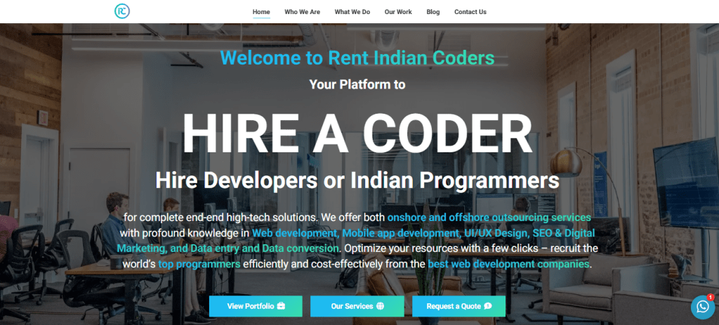 Rent Indian Coders