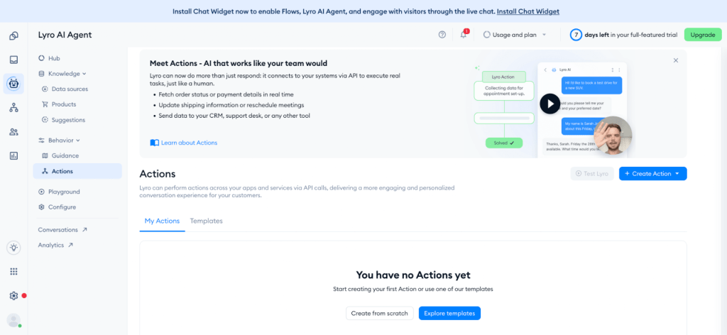 Turn On Automations and Smart Actions