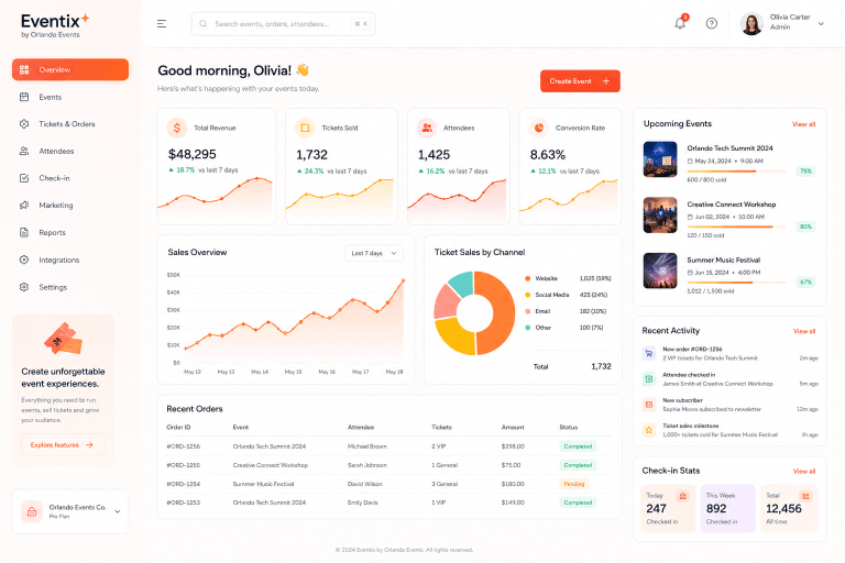 Event Registration & Ticketing SaaS Platform