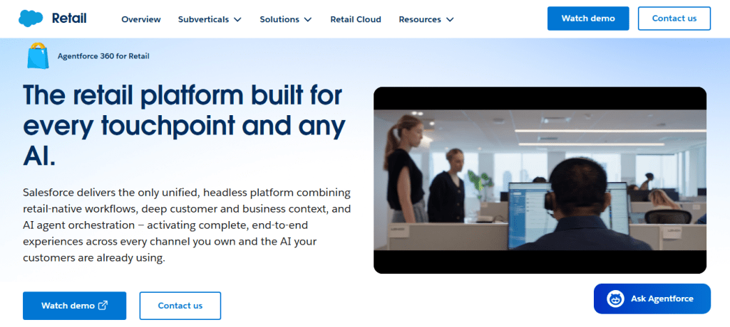 Agentforce 360 for Retail