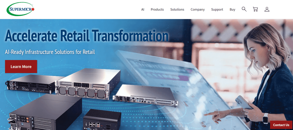 Supermicro Retail AI