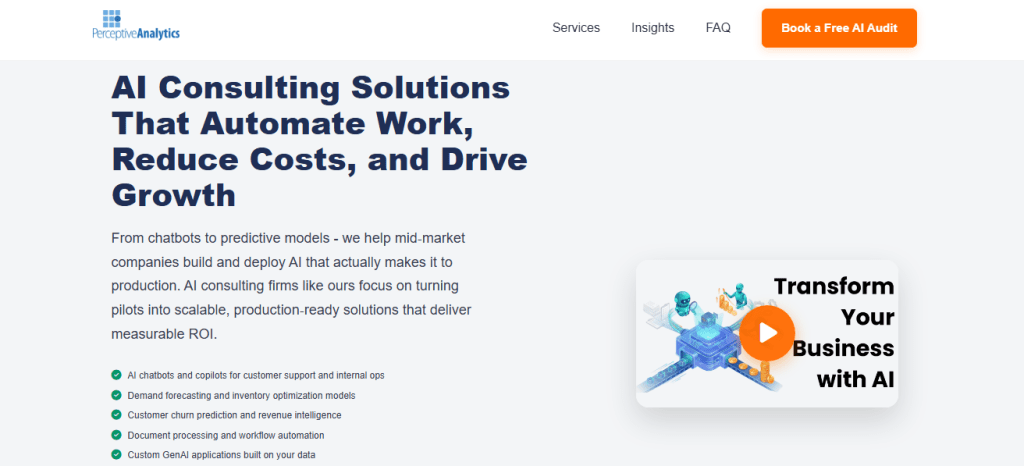 Perceptive Analytics