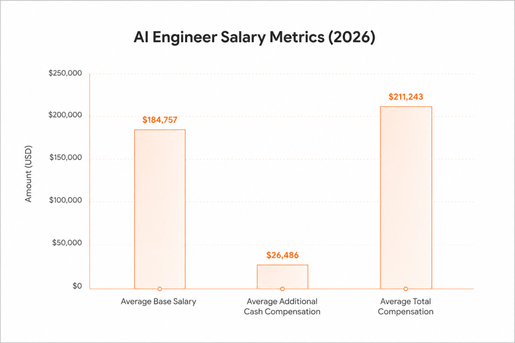 AI Engineer Salary Metrics (2026)